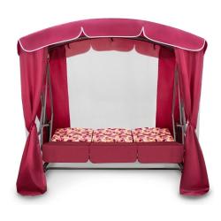 Качели садовые АРНОВЕРК Рандеву люкс Бордо 212*130*195 см