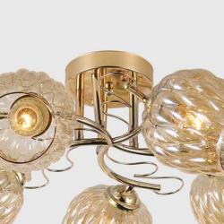 Люстра ЛАЙТ СФЕРА 06718/5 Gold Золото