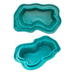 Пруд декоративный БАЙКАЛ Зеленый 231*141*50 cм