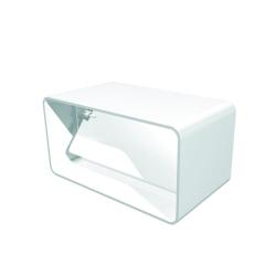 922СКПО, Соединитель плоских каналов 90*220 с  обр.клапаном, пластик, ЭРА