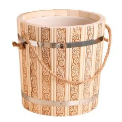 Ведро ДОБРОПАРОВЪ Русские узоры 10 л