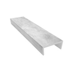 Заглушка торцевая Бетон светлый 150 мм