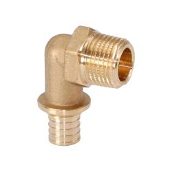 Уголок HOOBS комбинированный 16 мм 1/2" НР