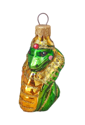 Елочное украшение КОЛОМЕЕВ Кобра 9 см ФУ-416/1