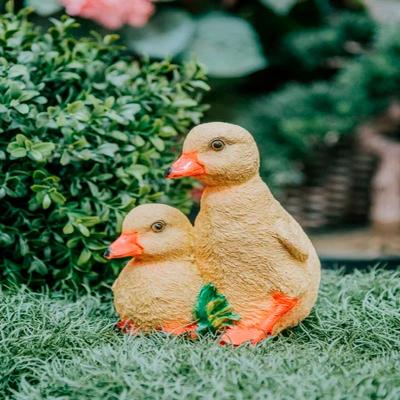 Фигурка для водоема Утята пара