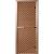Дверь для бани DOORWOOD Мираж Бронза матовая правое 1900*800 мм