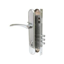 Замок врезной АЛЛЮР 0203 CP Хром