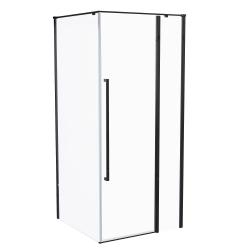 Душевое ограждение MIRSANT Next Black 100*100 см 