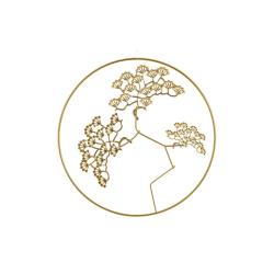 (АКЦИЯ) ПАННО НАСТЕННОЕ 25см золото /785793/РЕМЕКО/