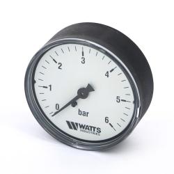 Манометр аксиальный WATTS 50 мм 0-10 бар 1/4"