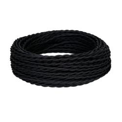 Провод ретро ТМ МЕЗОНИНЪ 3*2,5 мм2 черный