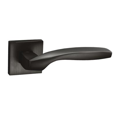 Ручка на розетке PUERTO Нутелла MBN Матовый черный никель