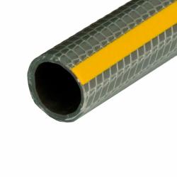 Шланг поливочный ПОЛИМЕР ШЛАНГ Фаворит Серый, желтый 3/4" 50 м