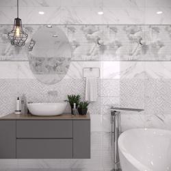 Плитка базовая GRACIA CERAMICA Celia White wall 02 25*60 см