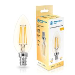 Лампа LED AMBRELLA Filament 15W/E14/2700К свеча 351513