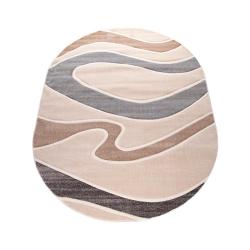 Ковер Фризе Карвинг 31208 45122  овал размер 2,0 х 3,0 м