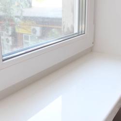 Подоконник акриловый КРИСТАЛЛИТ Белый глянцевый 0,5 м