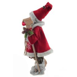 Декоративная кукла REMECO Дед Мороз в красном костюме 60 см