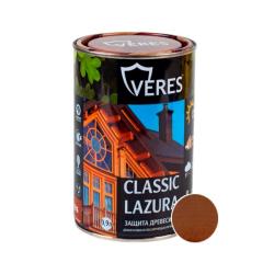 Декоративный антисептик VERES Classic Lazura №8 Дуб темный 0,9 л