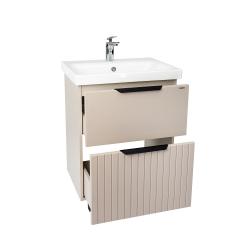 Тумба с раковиной VIANT Сицилия 60 капучино 