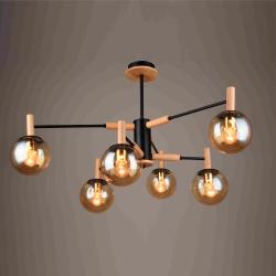 Люстра ЛАЙТ СФЕРА 2111/6 BK Черный