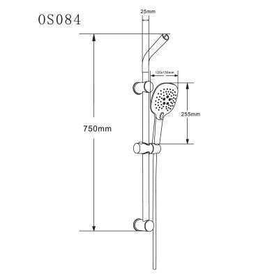 Душевой гарнитур ORANGE APG008 