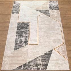 Ковер Alfa 05510A  CREAM/K GRI  прямоугольник размер 2,4*3,4 м