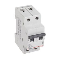Автоматический выключатель LEGRAND RX3 2P 20 A C 4,5 кА 419698