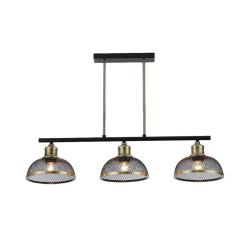 Подвес ЛАЙТ СФЕРА 06494/3 Black+bronze Черный