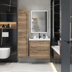 Тумба с раковиной BRIZ Берн 70 дуб велингтон