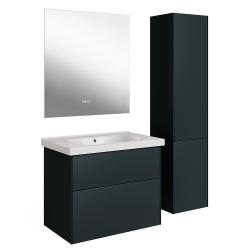 Тумба с раковиной ASB WOOD LINE Гранада 80 авокадо софт