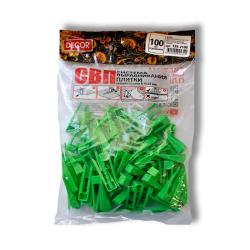 Клинья для СВП DECOR 100 шт