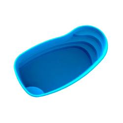 Пруд декоративный БАЙКАЛ Голубой 410*210*120 см