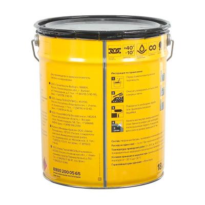 Мастика ТЕХНОНИКОЛЬ AquaMast битумная для фундамента 18 кг