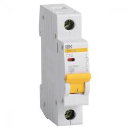 Автоматический выключатель IEK ВА47-29 1P 16 A C 4,5 кА