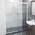 Душевая дверь GUTEWETTER Slide Door GK-862 125 см