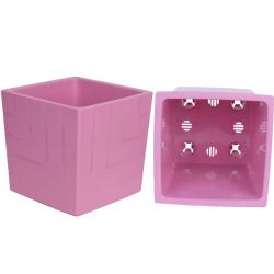 Горшок пластиковый ЛИВИНГРИН Квадро Вереск 3,3 л