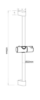 Душевая стойка VODA VSR22