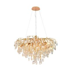 Люстра ЛАЙТ СФЕРА P6074/D800 FGD Золото