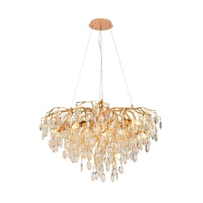 Люстра ЛАЙТ СФЕРА P6074/D800 FGD Золото