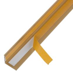 Уголок алюминиевый анодированный 20*20*1*2000 мм Шампань QUICKSTICK