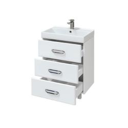Тумба с раковиной MIRSANT Fuji 60 