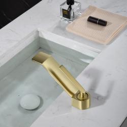 Смеситель для умывальника ELGHANSA Urban XQ 1613301-MattGold