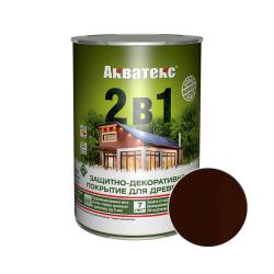 Декоративный антисептик АКВАТЕКС Палисандр 0,8 л