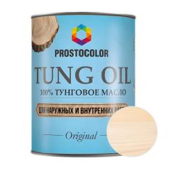 Масло PROSTOCOLOR Tung Oli 100% тунговое Бесцветное 0,75 л