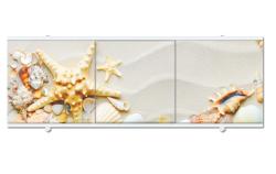 Экран для ванны МЕТАКАМ Премиум Арт Серый песок 168 см