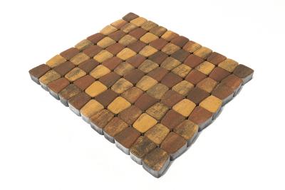 Плитка тротуарная BRAER Классико круговая Колормикс Мальва