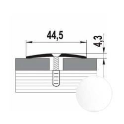 Профиль одноуровневый ЛУКА ПС 04 Белый 16 2,7 м