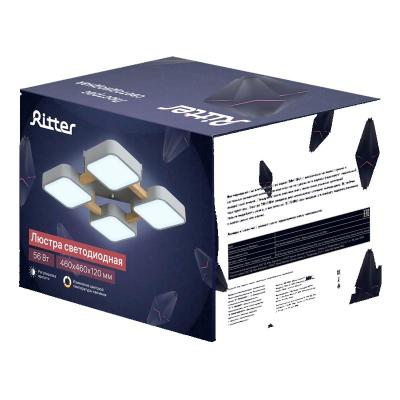 Люстра RITTER Scandia 52073 3 Серый