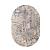 Ковер SERENITY D733 BEIGE овал размер 1,6 х 2,2 м